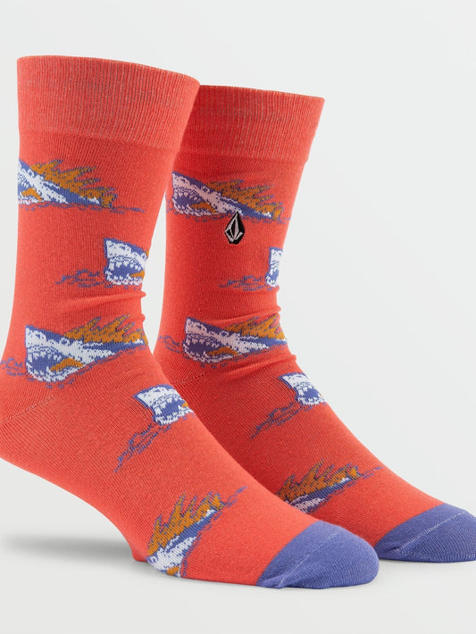 True Socks - SCHREI ROT