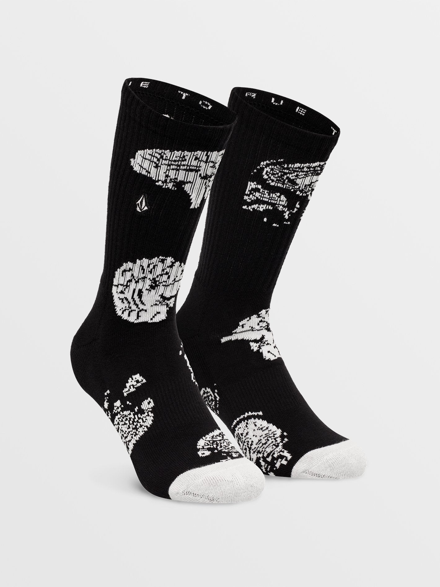 Vibes Socken - Schwarz auf Schwarz