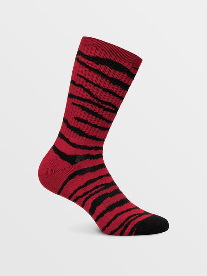 Vibes Socken - Karminrot