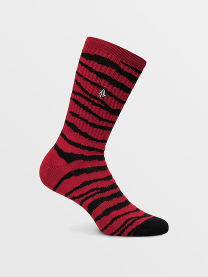 Vibes Socken - Karminrot