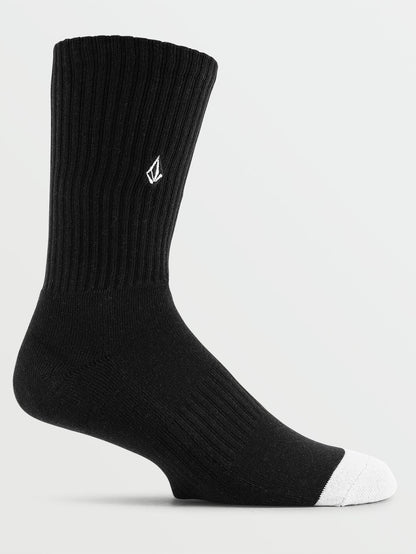 Chaussettes Vibes - WHITE BLACK
