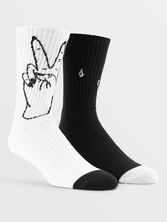Vibes Socken - WEISS SCHWARZ