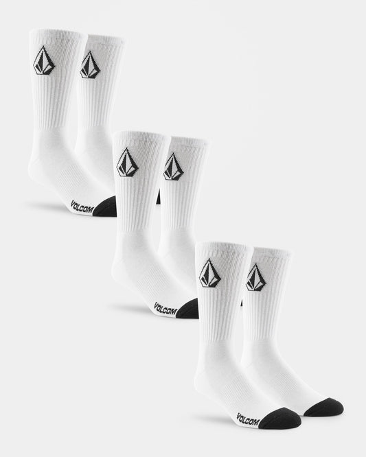 Full Stone Socken (3 Paar) - Weiß