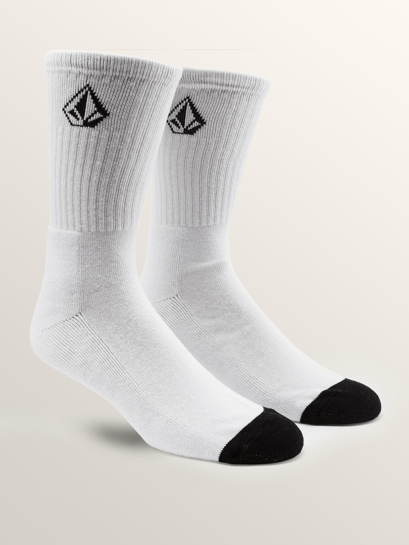 Full Stone Socks - White