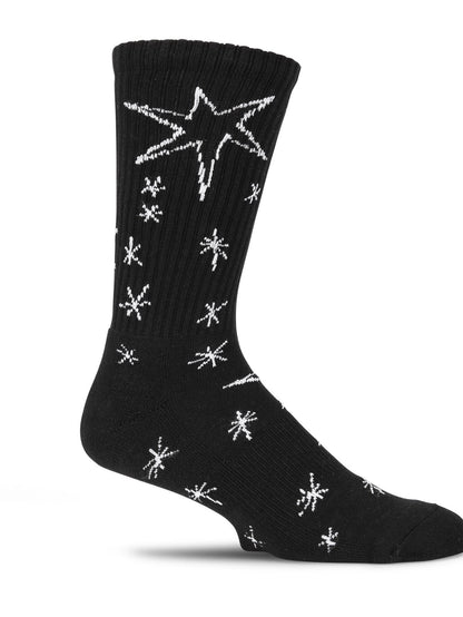 Constellations Socks - BLACK