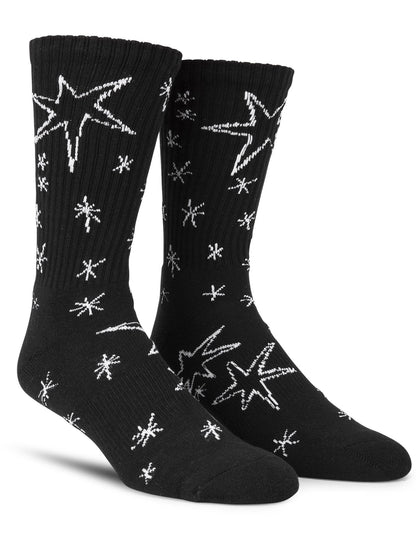 Constellations Socks - BLACK