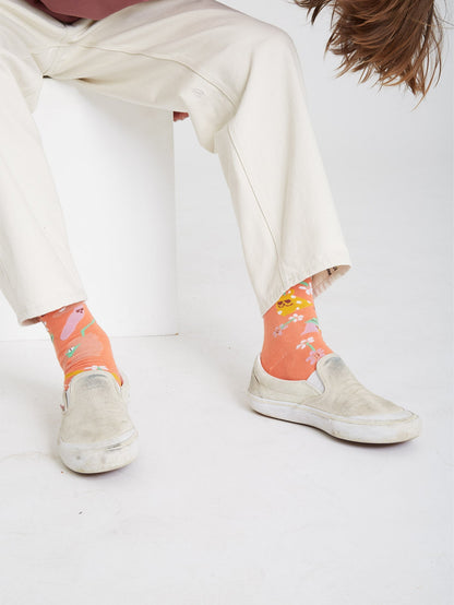 Egle Zvirblyte Socks - LIVING CORAL