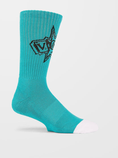 Chaussettes Volcom Ent - TEMPLE TEAL