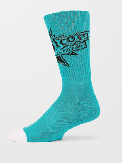 Chaussettes Volcom Ent - TEMPLE TEAL
