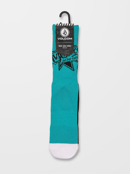 Chaussettes Volcom Ent - TEMPLE TEAL