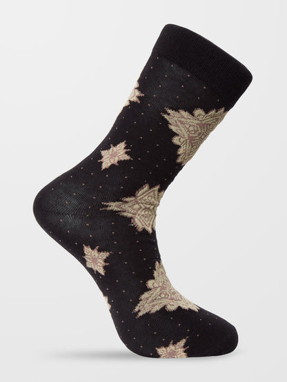 Grit Mandala Socken - NEU SCHWARZ