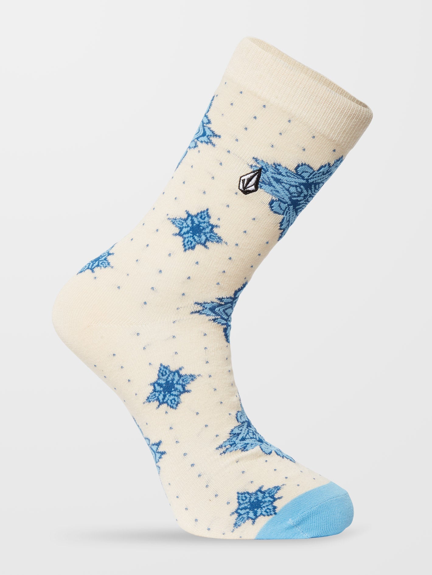Grit Mandala Socks - WHITECAP GRAY