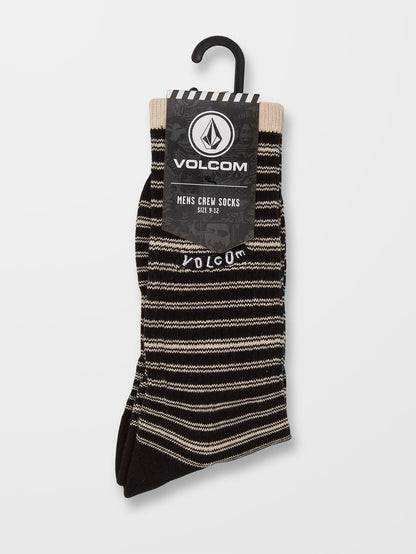 Chaussettes Stripes - BLACK