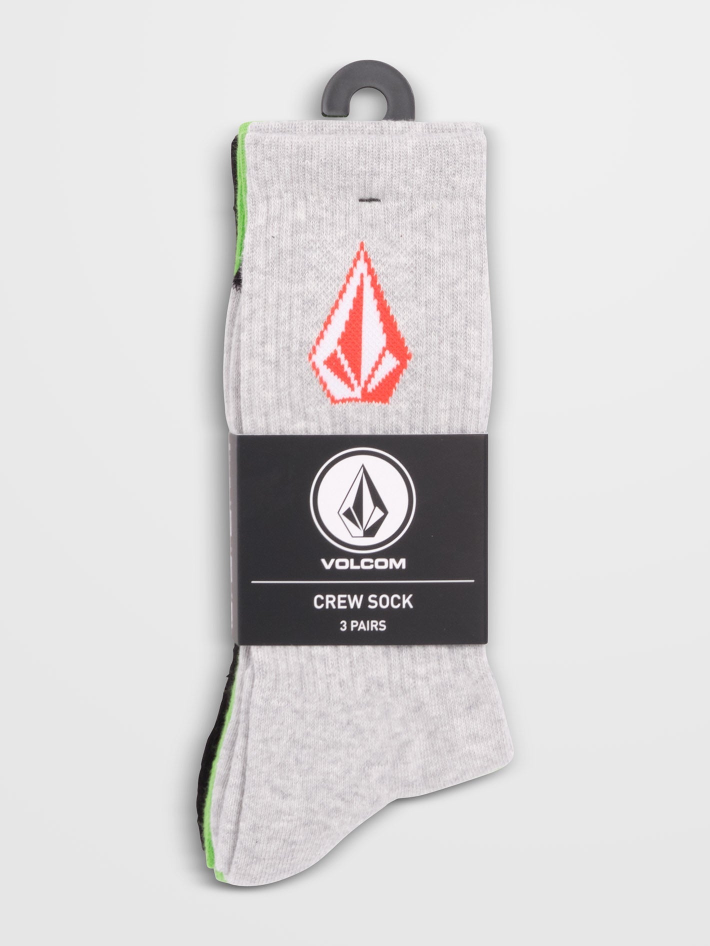 Full Stone Socken (3er-Pack) - ELEKTRISCHES GRÜN