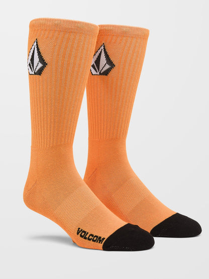 Full Stone Socks (3 Pairs) - Turbo Orange