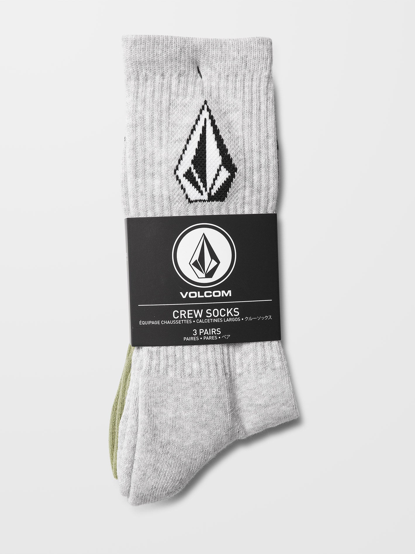 Full Stone Socks (3 Pairs) - Turbo Orange