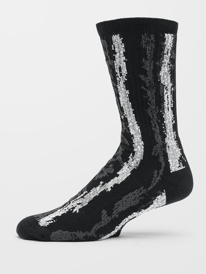 V Ent Hockey Dad Socks - BLACK