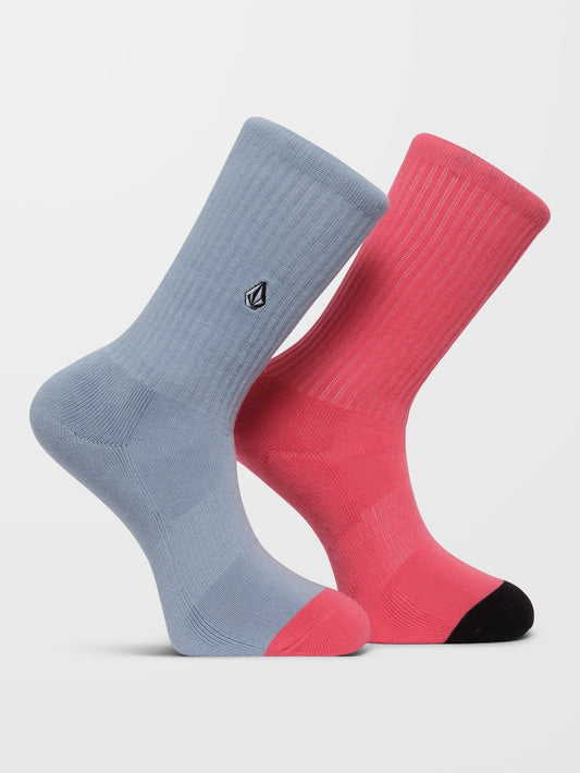 V Ent Hockey Dad Socken - GEWASCHENES RUBIN