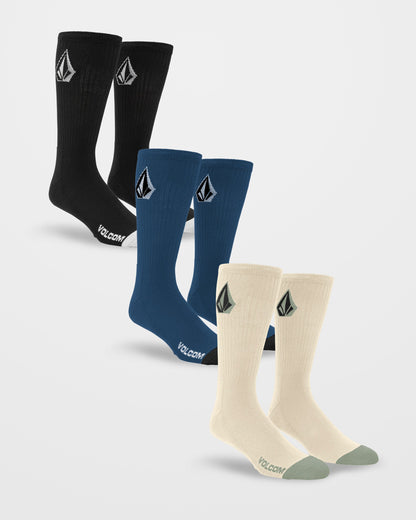 Full Stone Mix Socken (3 Paar) - Blasses Khaki