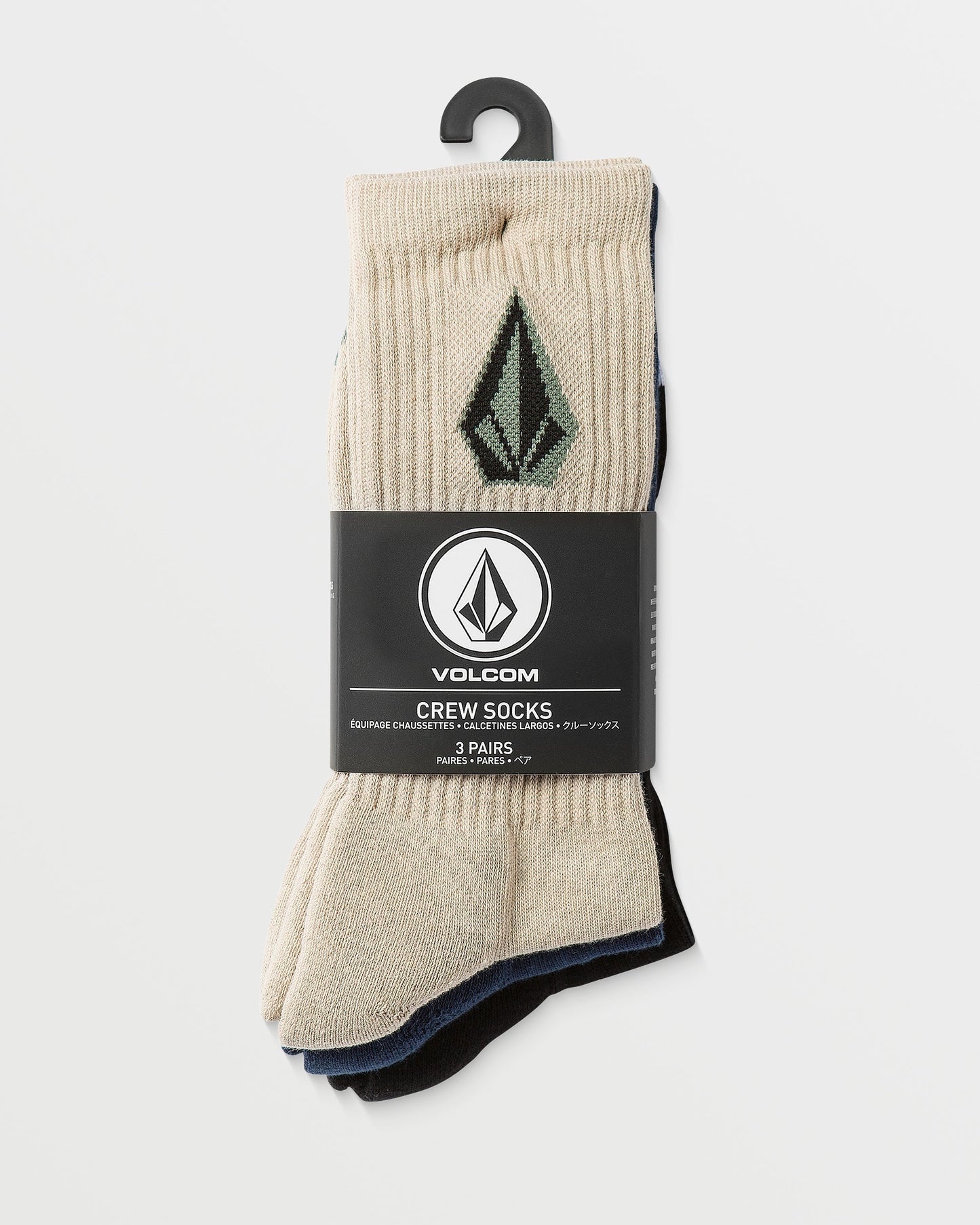 Full Stone Mix Socken (3 Paar) - Blasses Khaki