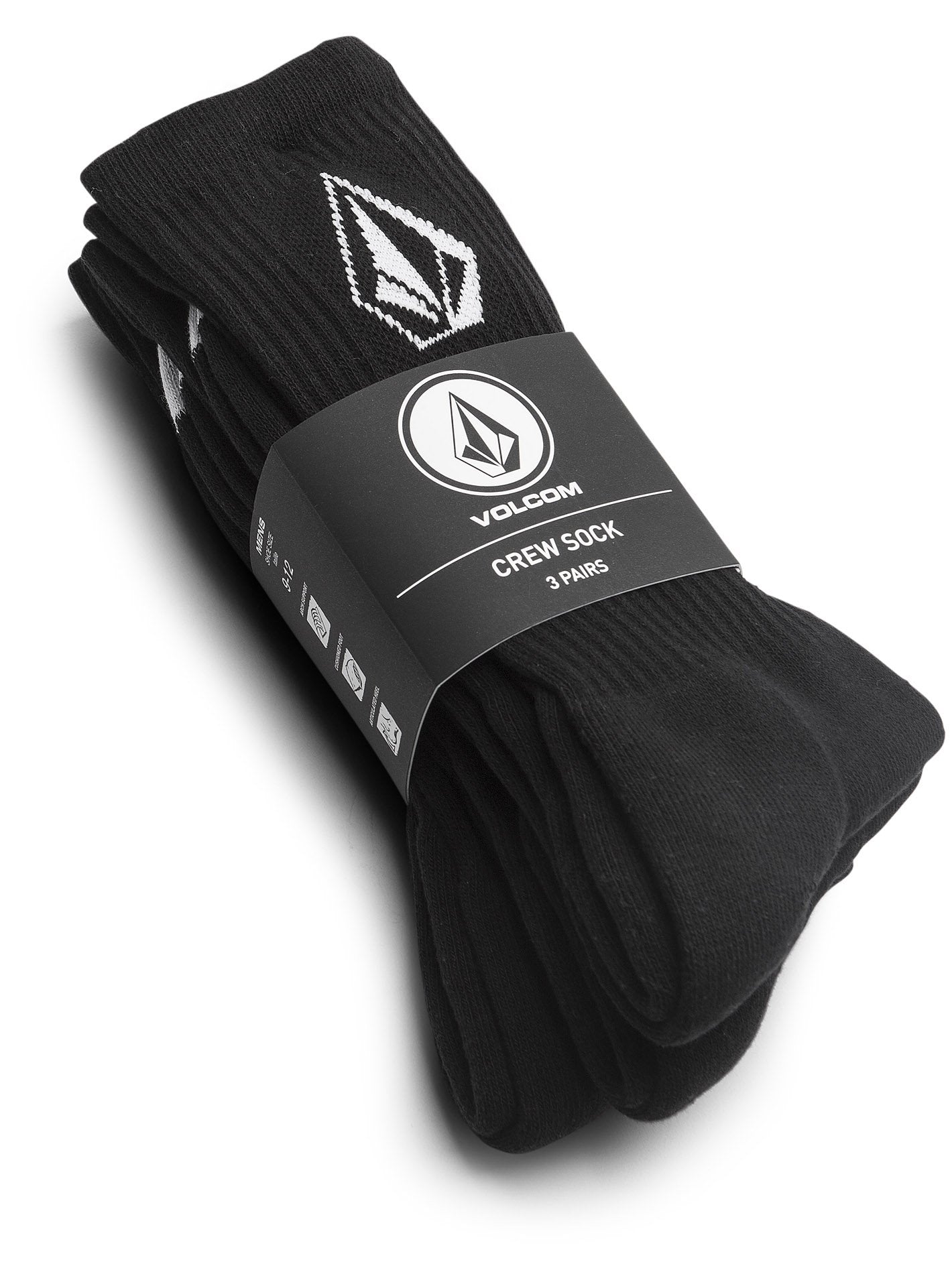 Pack of 3 pairs of Full Stone socks - BLACK