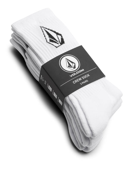 Pack de 3 paires de chaussettes Full Stone - WHITE