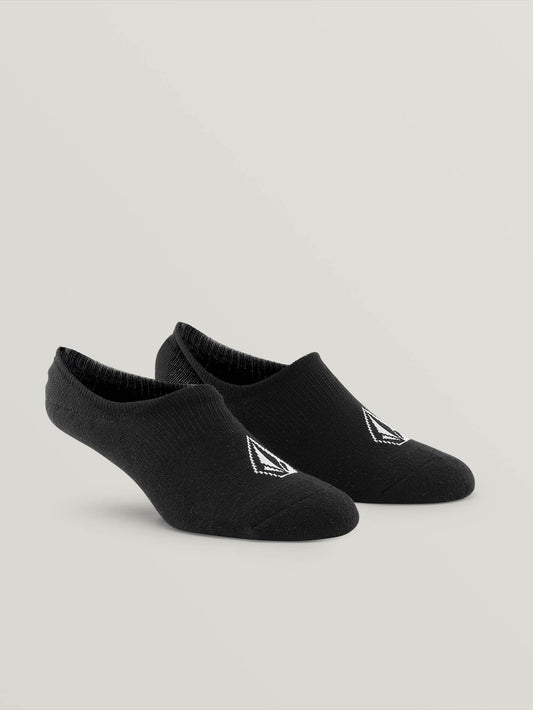 Stones Füßlinge - 3er-Pack - SCHWARZ
