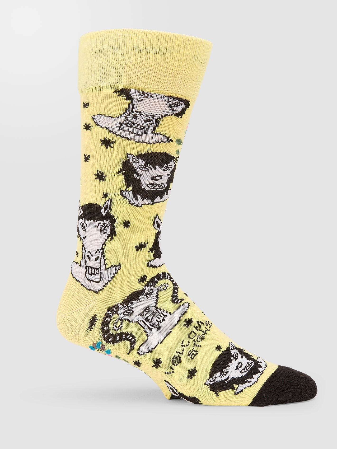 Vitals Ozzy Surf Socks - GLIMMER YELLOW