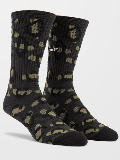 Chaussettes Pistol - RINSED BLACK