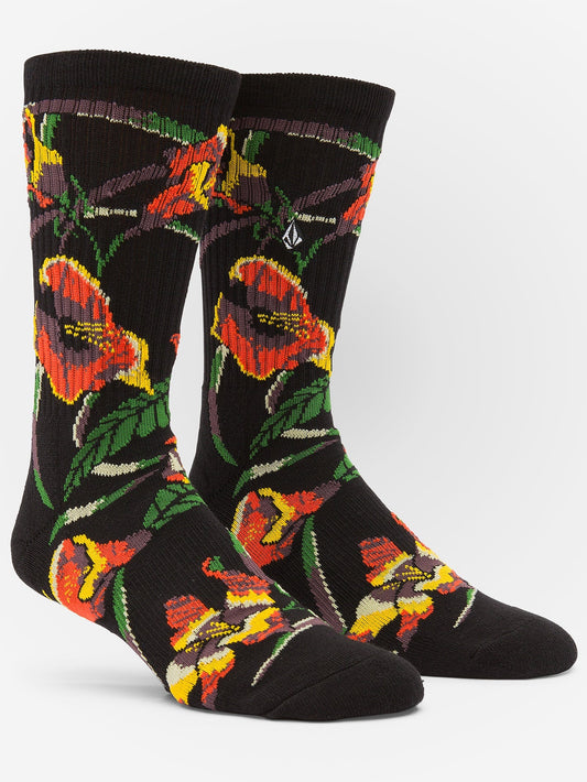 Stoney Shred Socks - BLACK