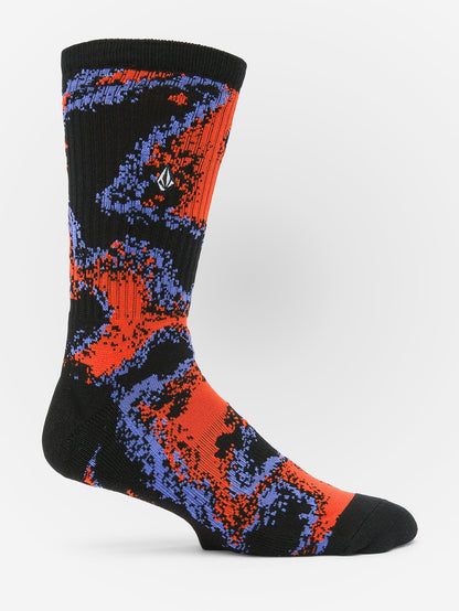 Stoney Shred Socks - BRIGHT RED