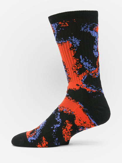 Stoney Shred Socks - BRIGHT RED