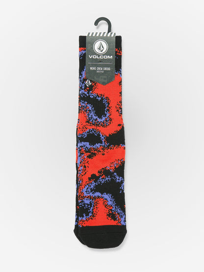 Stoney Shred Socks - BRIGHT RED