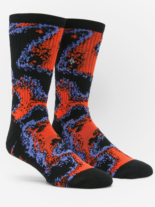 Stoney Shred Socks - BRIGHT RED