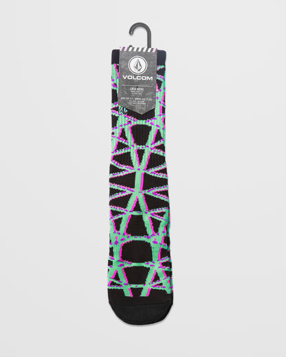 Chaussettes Printa Stone - Black
