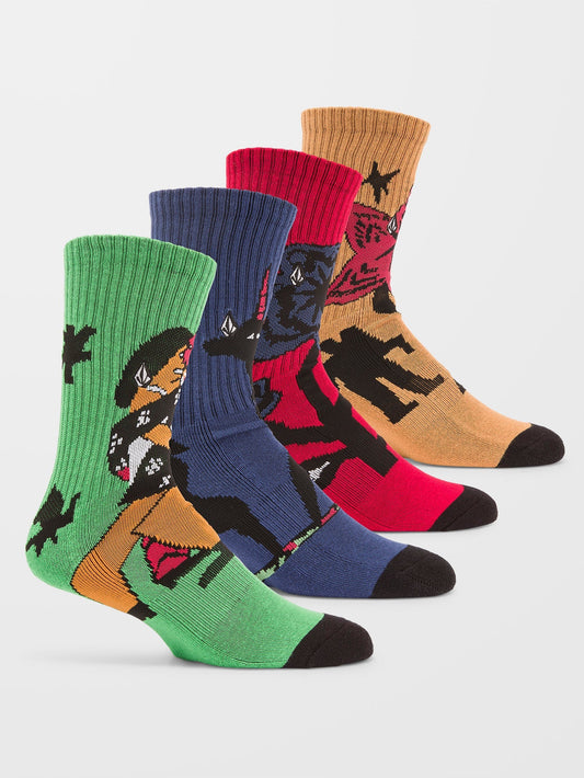 Chaussettes Bob Mollema (4 unités) - ASSORTED COLORS