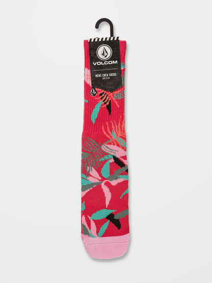Chaussettes Vibes - LIVING CORAL