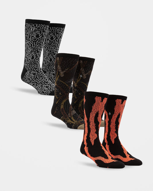 Stoney Socks (3 Pairs) - Multi