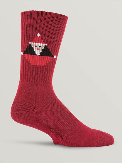Chaussettes Santastone - Deep Red