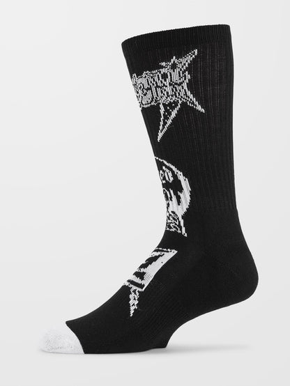 Chaussettes About Time - BLACK