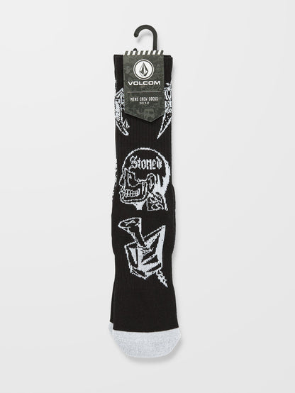 Chaussettes About Time - BLACK