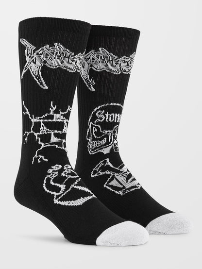 Chaussettes About Time - BLACK