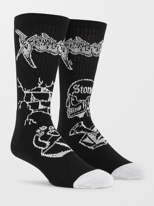 About Time Socken - SCHWARZ