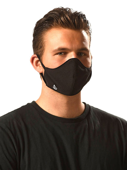 FULL STONE FACE MASK - BLACK