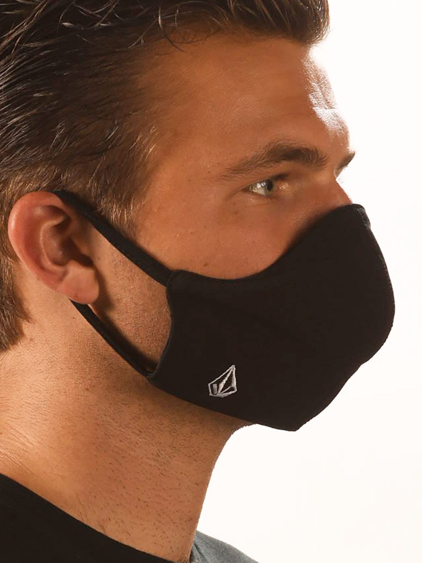 FULL STONE FACE MASK - BLACK