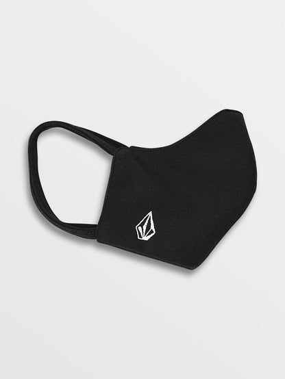 FULL STONE FACE MASK - BLACK