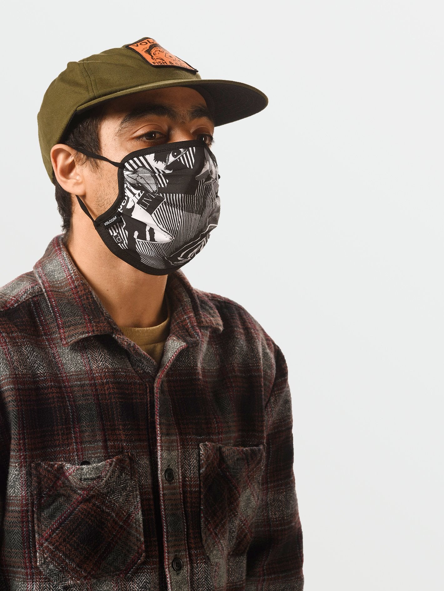 MASQUE DE PROTECTION VOLCOM - WHITE BLACK