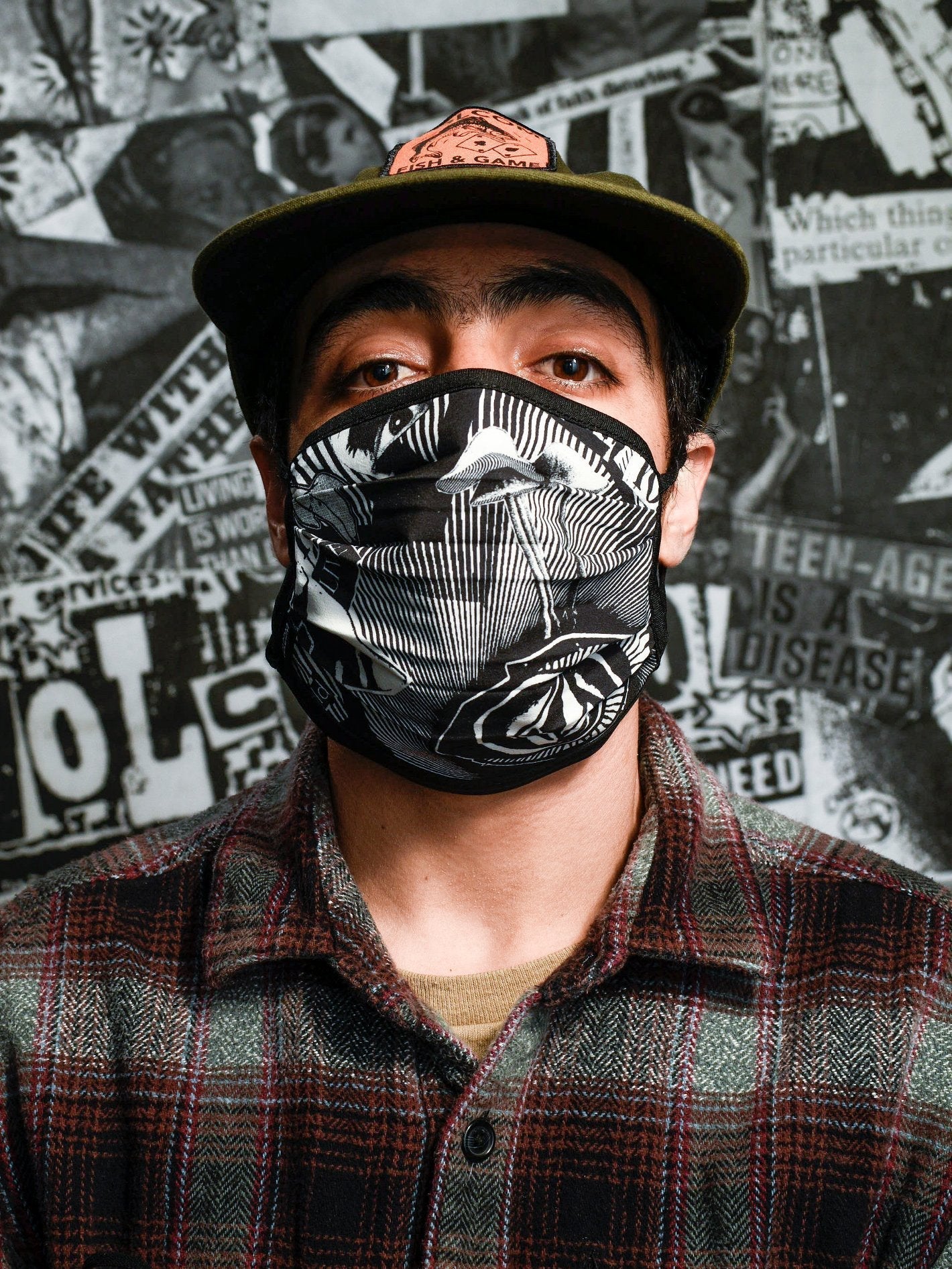 MASQUE DE PROTECTION VOLCOM - WHITE BLACK