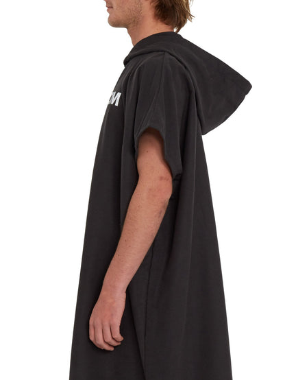 Stone Poncho - BLACK