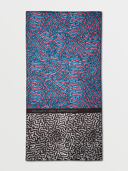 Coral Morph Handtuch - Mehrfarbig